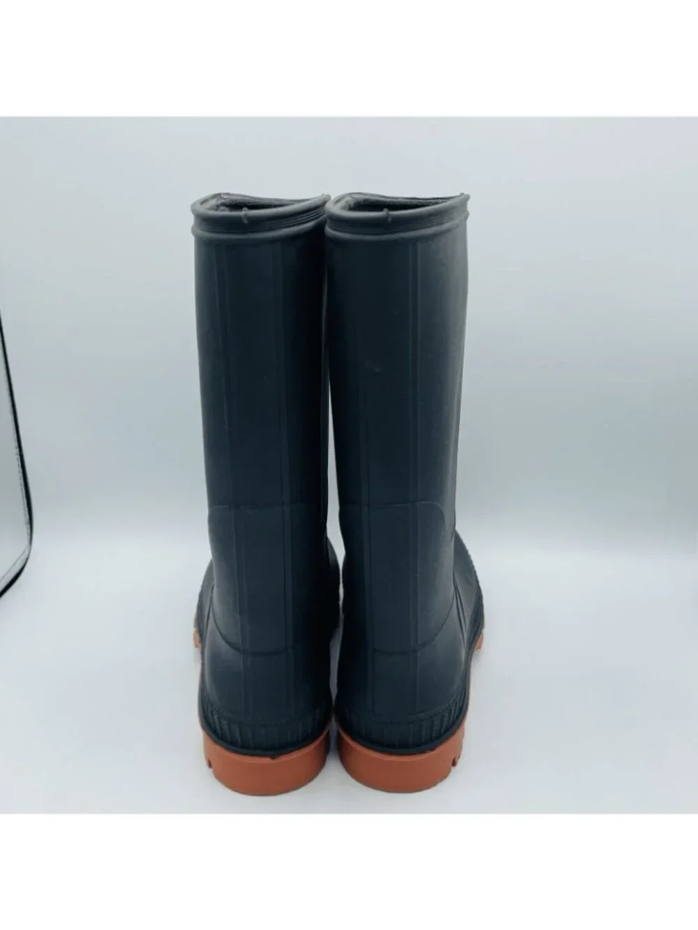 Rain Boots Womens Size 6 Black Waterproof Gardening Rubber Mud Shoes